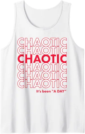 Chaotic Grocery Bag Design, It's Been A DAY Tank Top