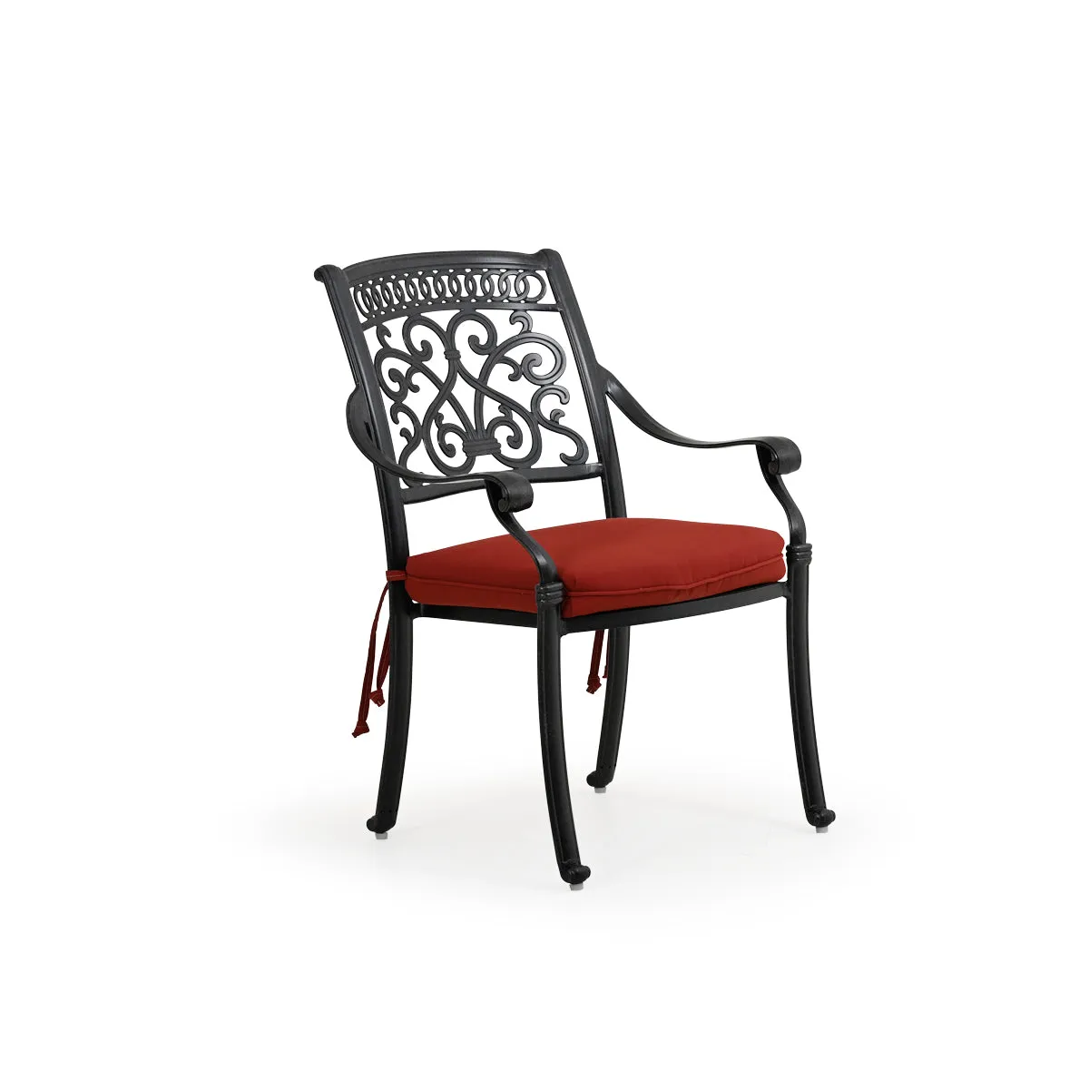 Charleston Outdoor Cast Aluminum 7 Piece Mixed Oval Dining Set