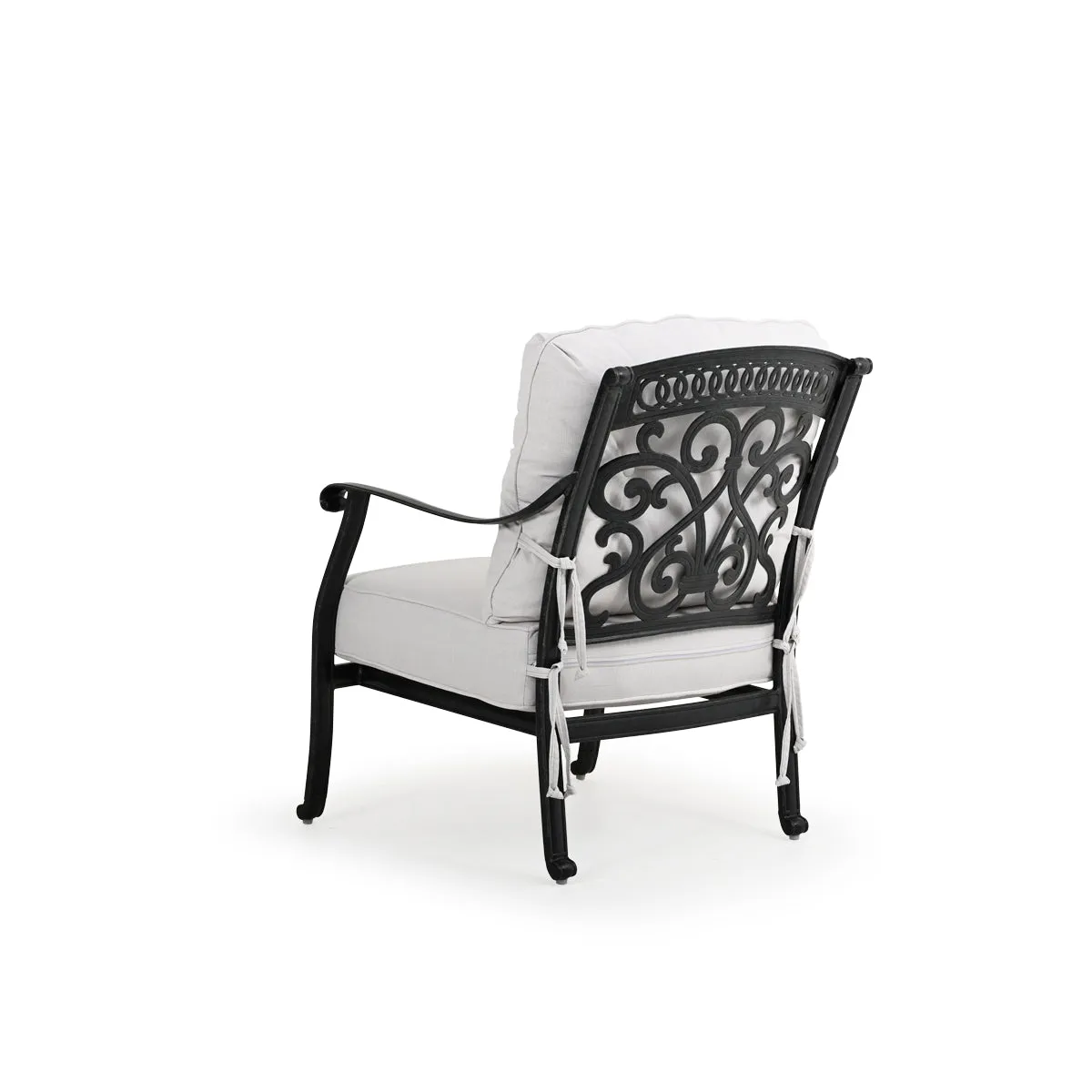 Charleston Outdoor Cast Aluminum Club Chair