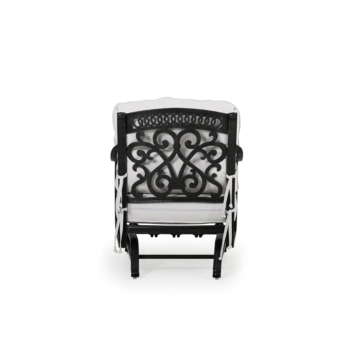 Charleston Outdoor Cast Aluminum Spring Chair