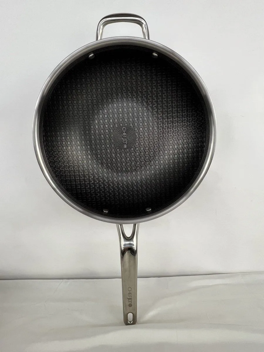 Chef Jet Tila 4-piece Hybrid Nonstick Stainless Steel Chef's Pan Set