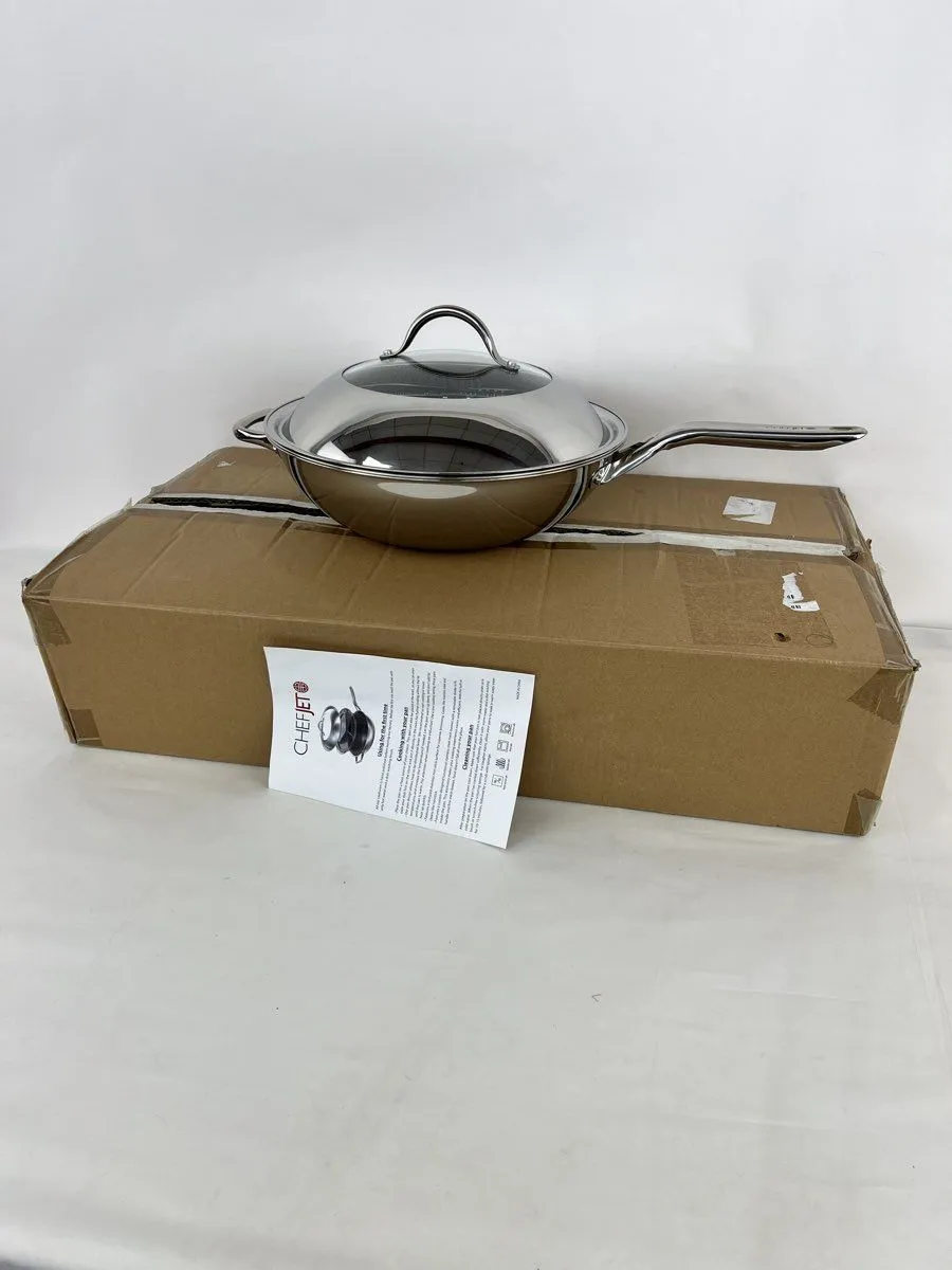 Chef Jet Tila 4-piece Hybrid Nonstick Stainless Steel Chef's Pan Set
