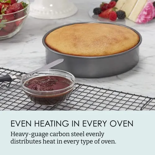 Chicago Metallic 3-Piece Cake Pan Set