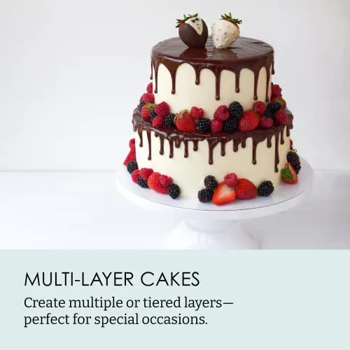 Chicago Metallic 3-Piece Cake Pan Set