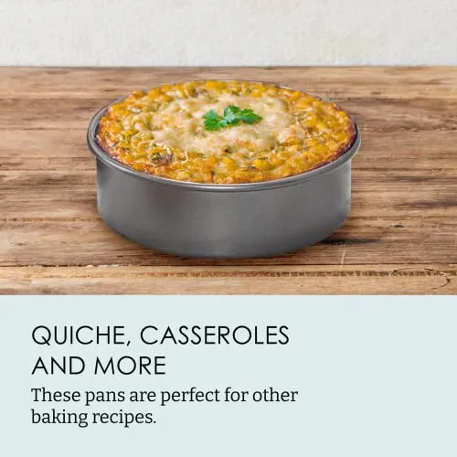 Chicago Metallic 3-Piece Cake Pan Set