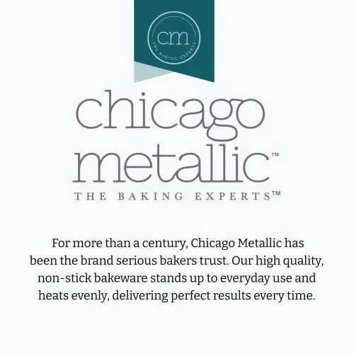 Chicago Metallic 3-Piece Cake Pan Set