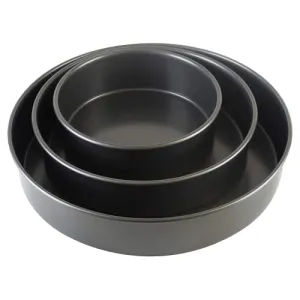 Chicago Metallic 3-Piece Cake Pan Set