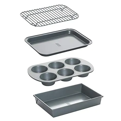 Chicago Metallic Toaster Oven Bakeware Set