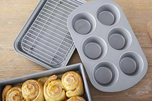Chicago Metallic Toaster Oven Bakeware Set