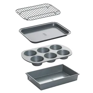 Chicago Metallic Toaster Oven Bakeware Set
