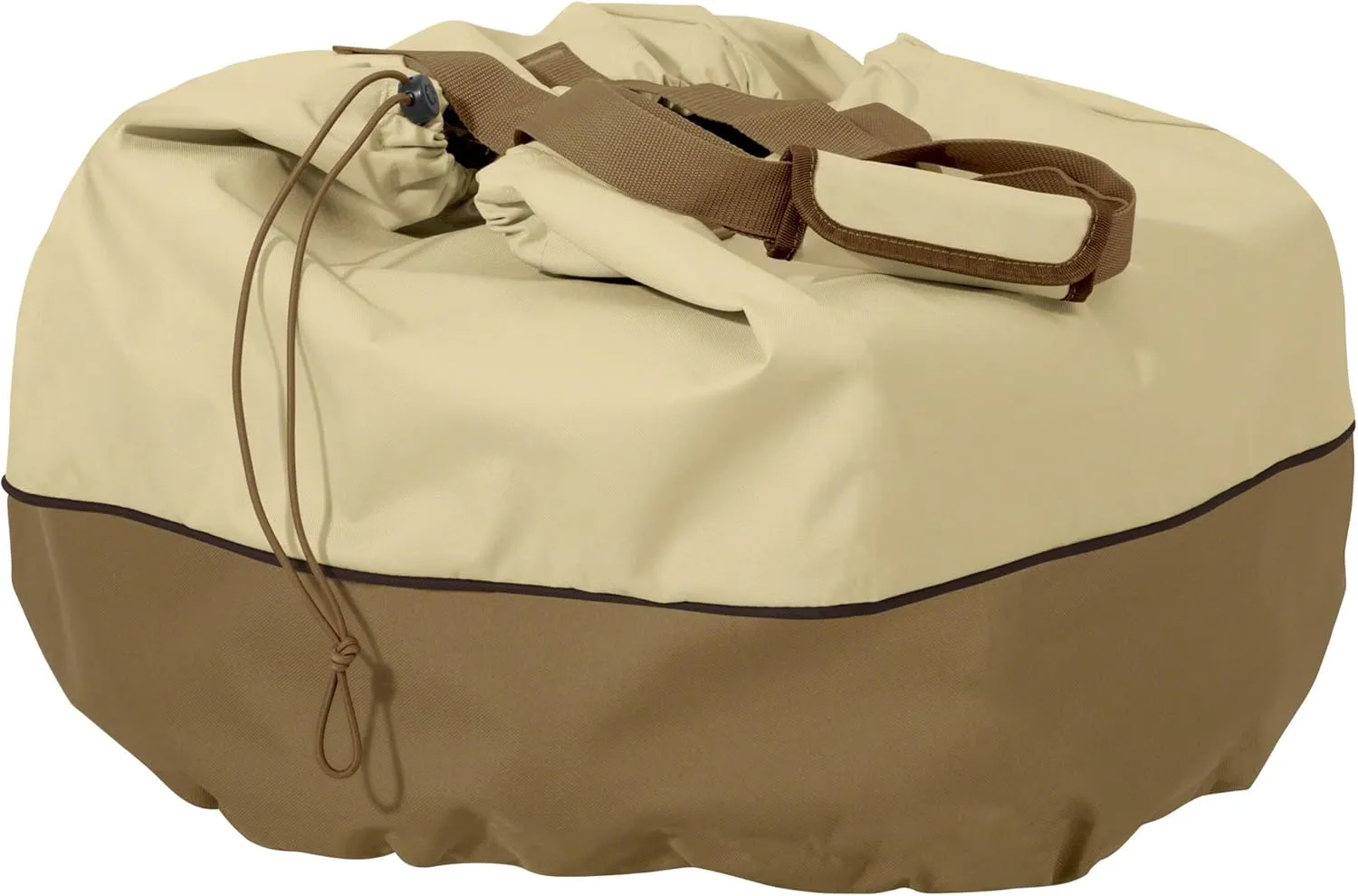 Classic Accessories Veranda Water-Resistant 22 Inch Round Table Top Grill Cover & Carry Bag, Grill Cover, Grill Cover for Outdoor Grill, BBQ Cover