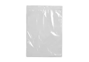 Clear Line Single Track Seal Top Bag with Hang Hole