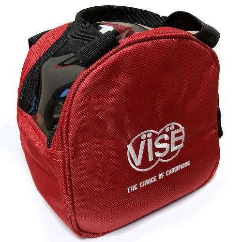 Clear Top Add On Bag Red