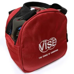 Clear Top Add On Bag Red