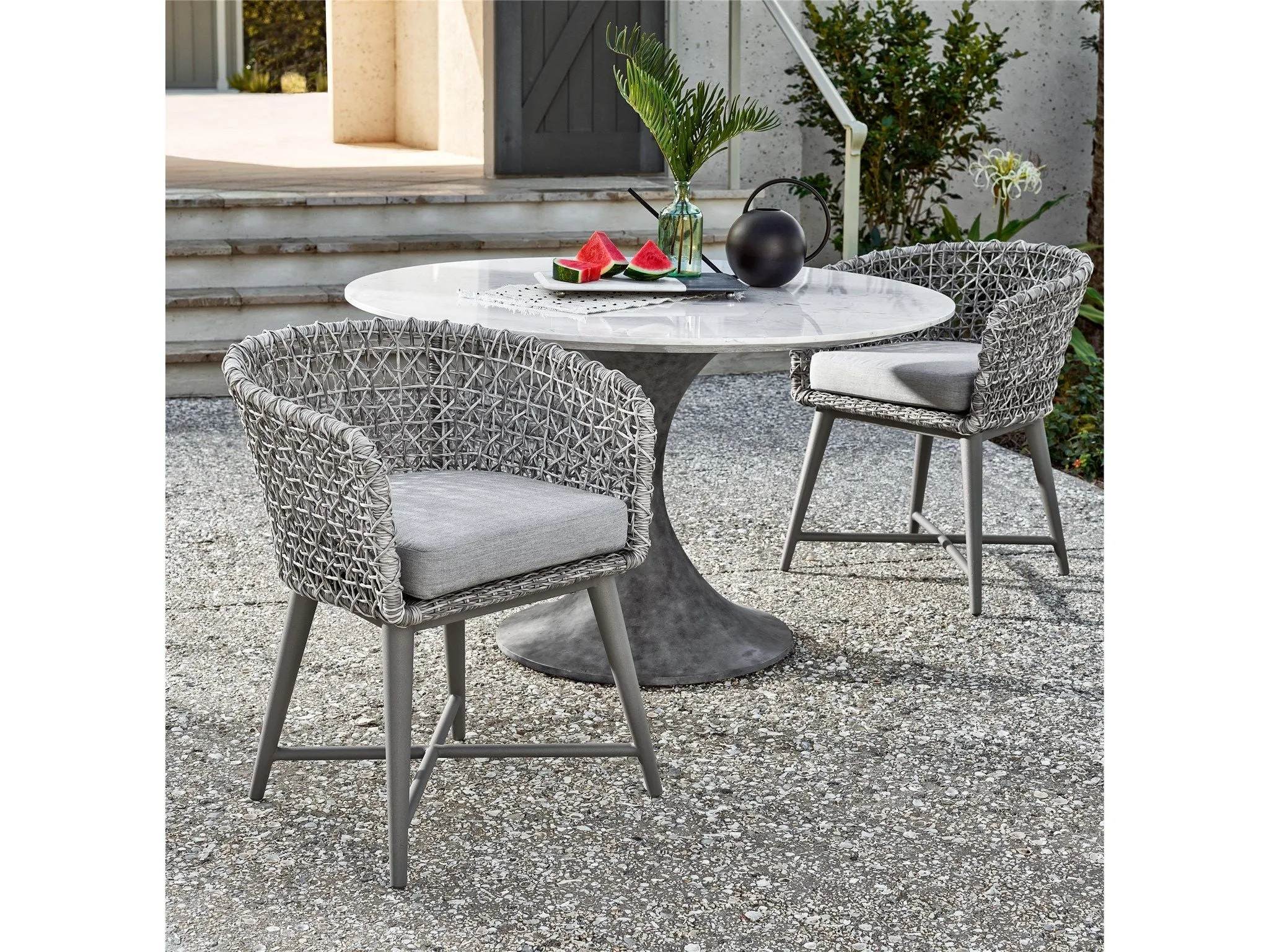 Coastal Living Outdoor - Saybrook Dining Chair - Gray