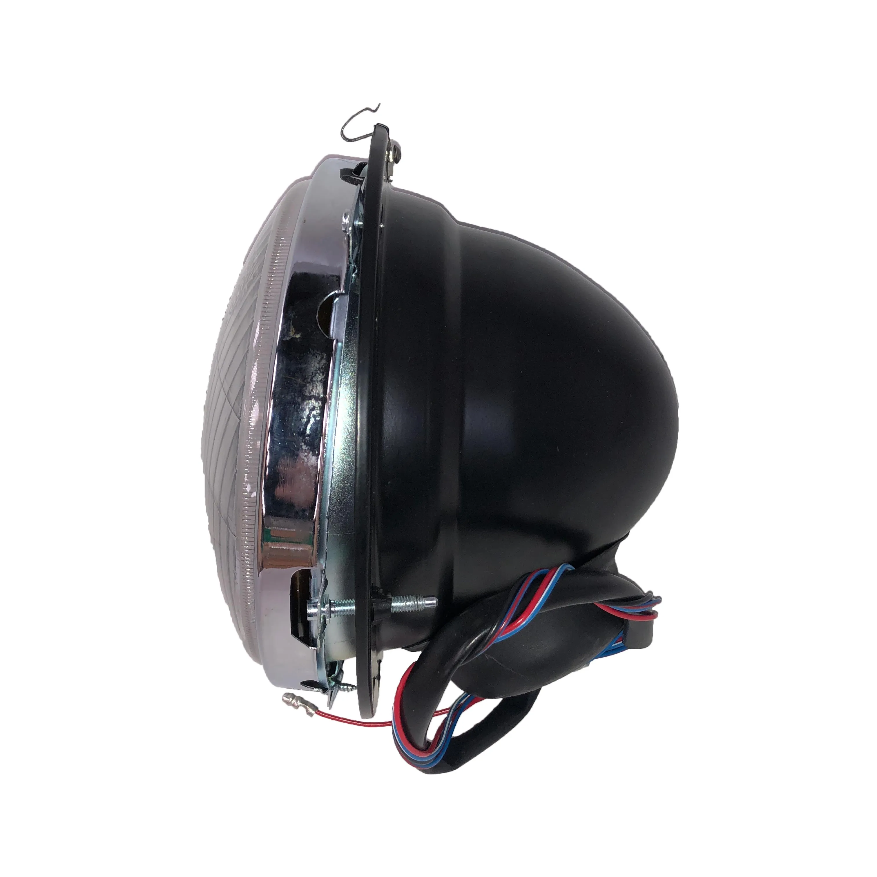 COMPLETE HEADLAMP UNIT, H4, WITH PILOT, LUCAS