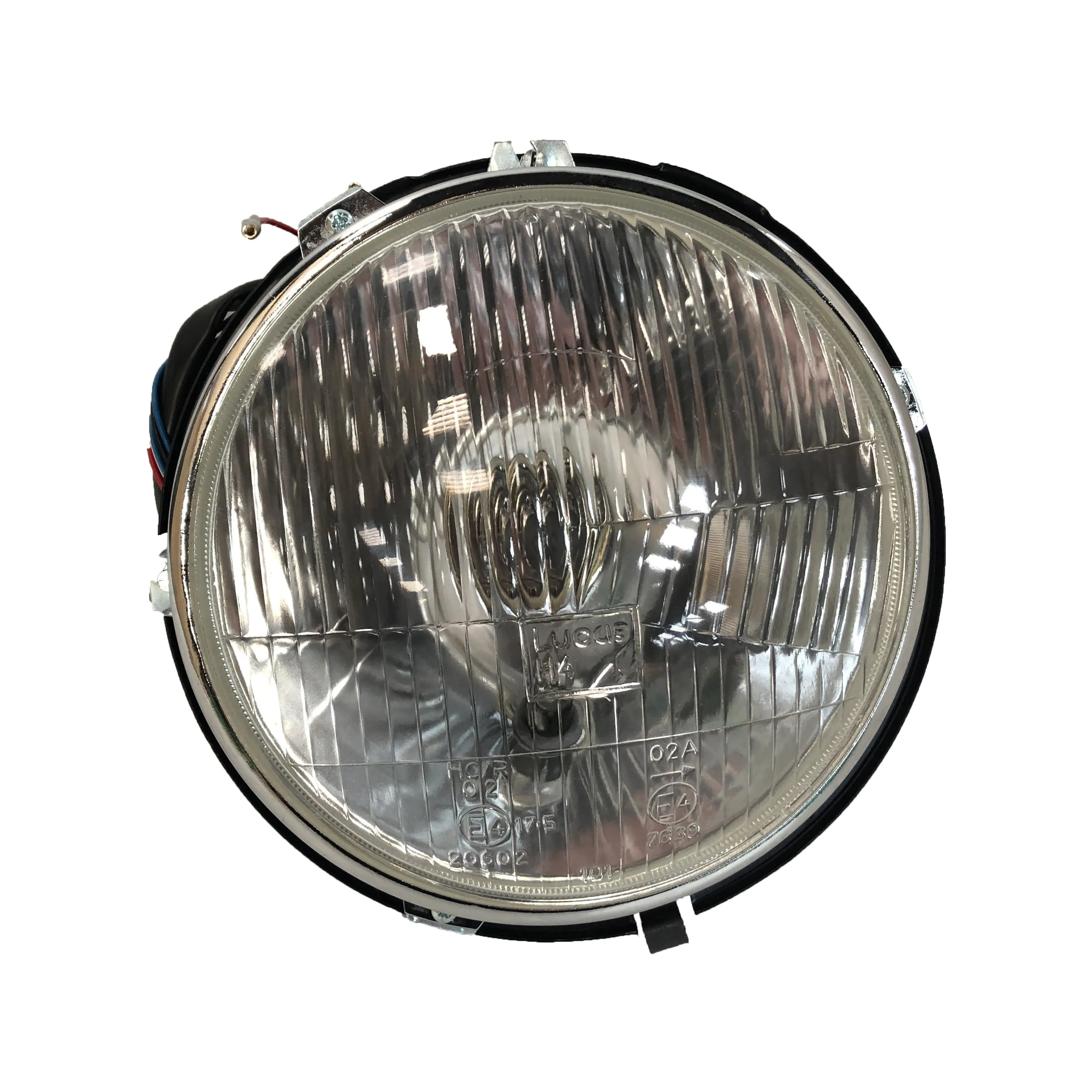 COMPLETE HEADLAMP UNIT, H4, WITH PILOT, LUCAS