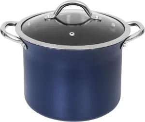 CONCORD Sapphire Nonstick 7 Quart Stock Pot Cookware Set (Induction Compatible)