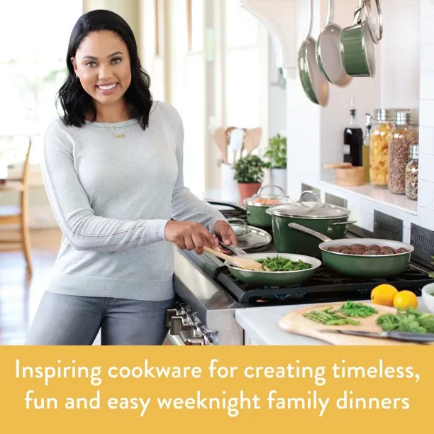 Cookware Set 10 Piece Basil Green