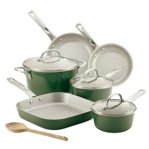 Cookware Set 10 Piece Basil Green