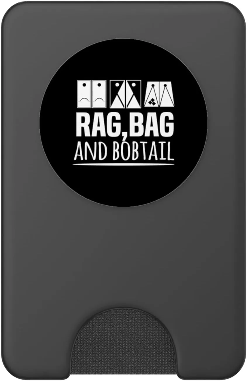 Cornhole Rag Bag And Bobtail Game Fun PopSockets PopWallet for MagSafe