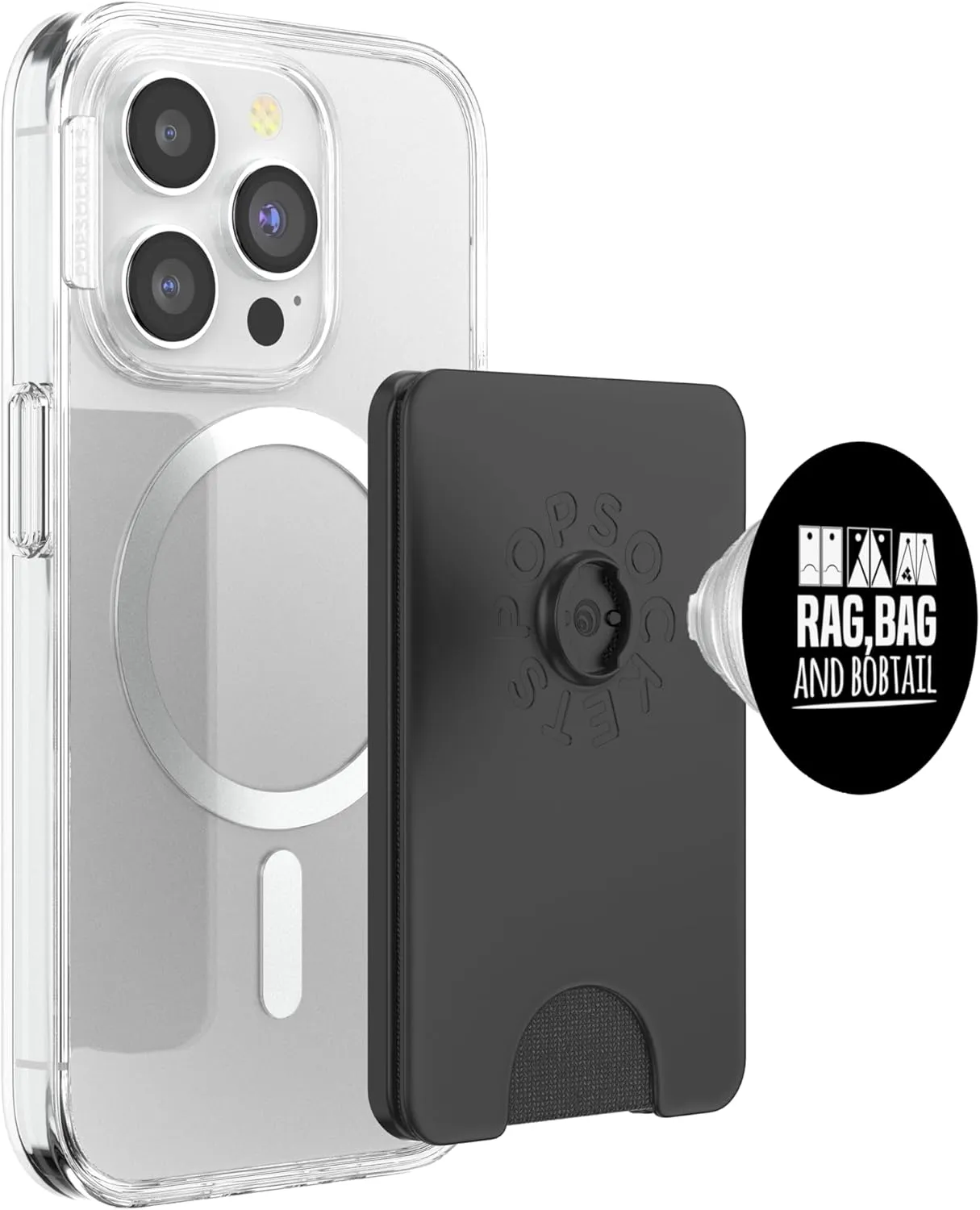 Cornhole Rag Bag And Bobtail Game Fun PopSockets PopWallet for MagSafe