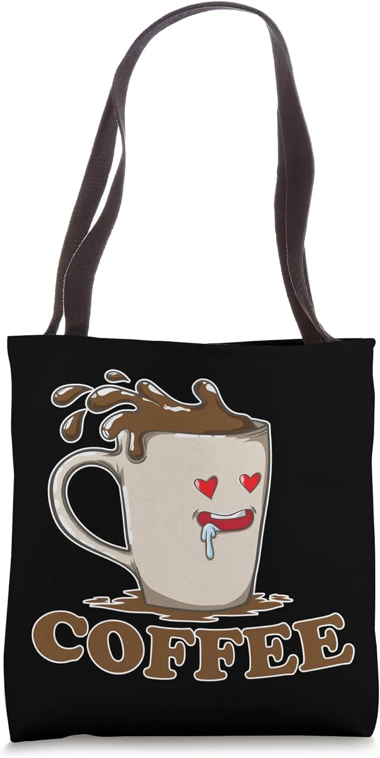 Couple Coffee Tote Bag
