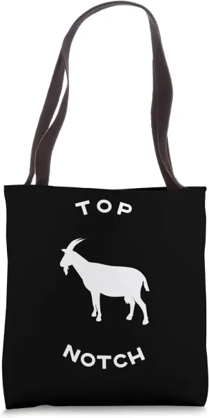 Cute Top Notch Goat Husbandry Goat Lovers Farming Tote Bag