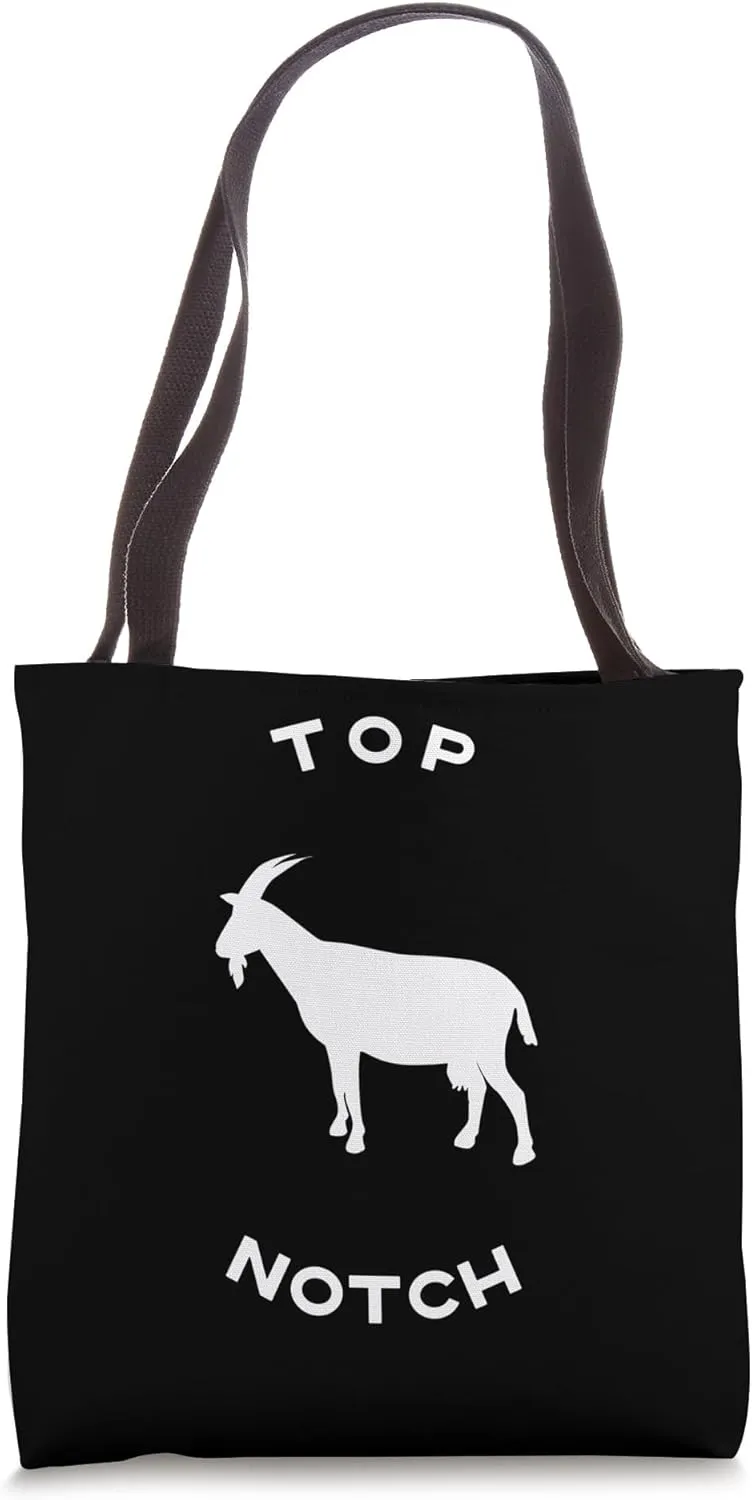 Cute Top Notch Goat Husbandry Goat Lovers Farming Tote Bag