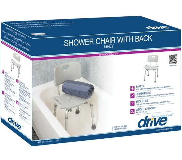 Deluxe Aluminum Shower Chair