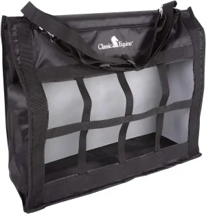 Designer Top Load Hay Bag Black