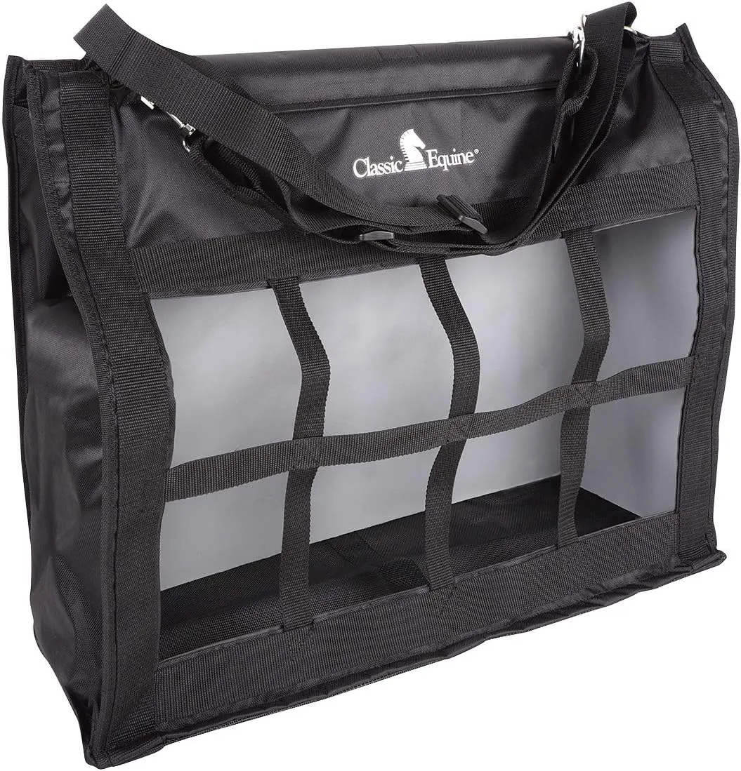Designer Top Load Hay Bag Black