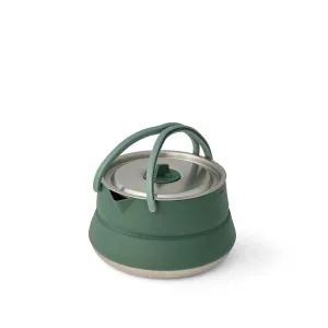 Detour Stainless Steel Collapsible Kettle - 1.6L Green