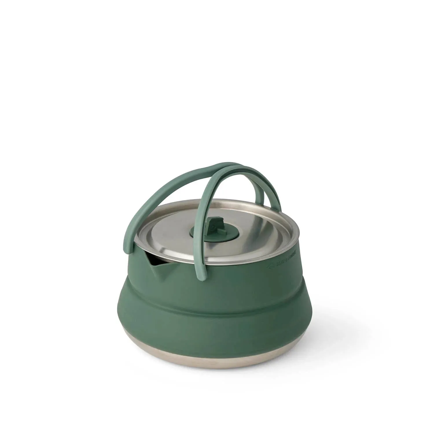 Detour Stainless Steel Collapsible Kettle - 1.6L Green