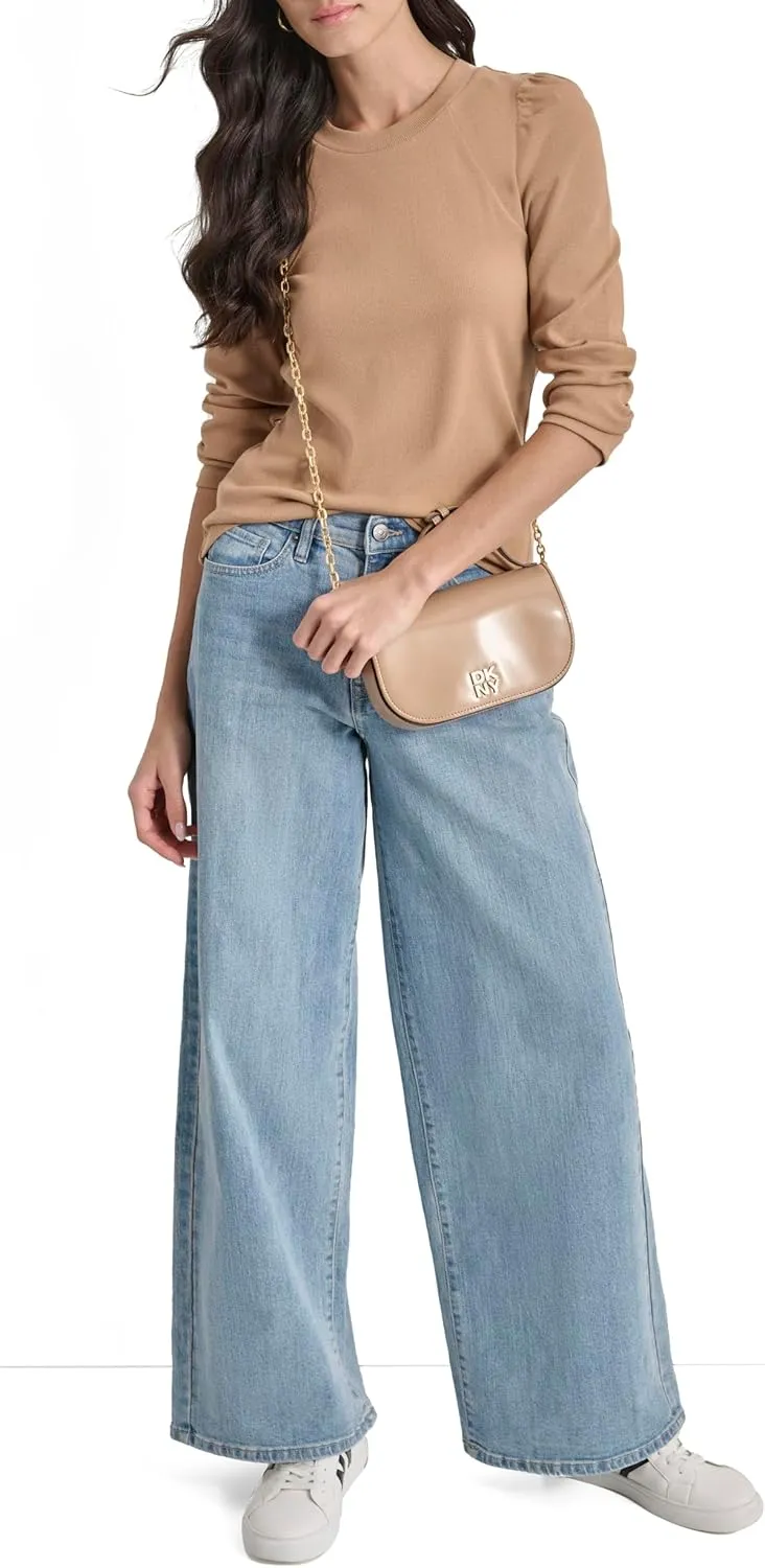 DKNY Women's Soft Comfortable Trendy Top