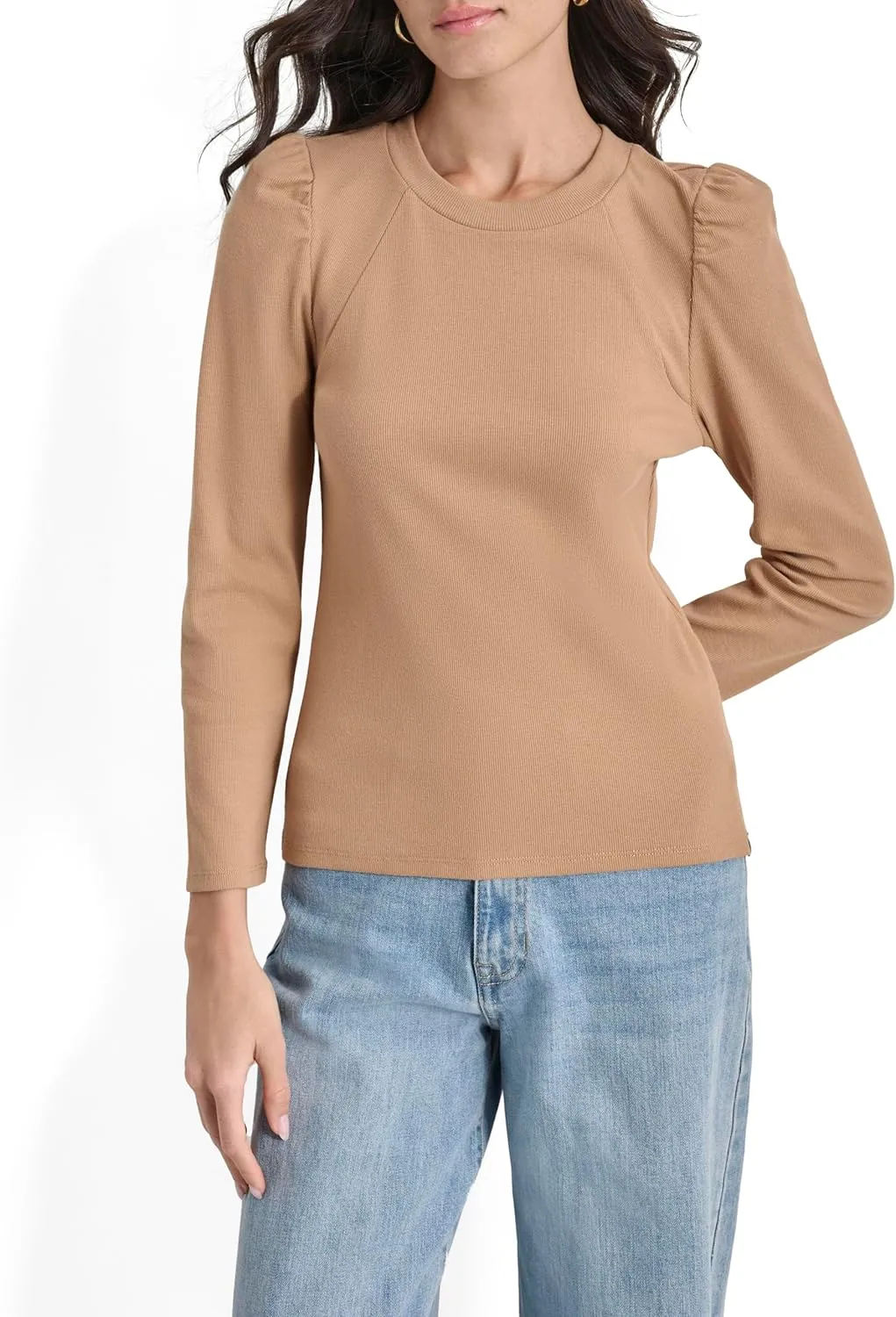 DKNY Women's Soft Comfortable Trendy Top