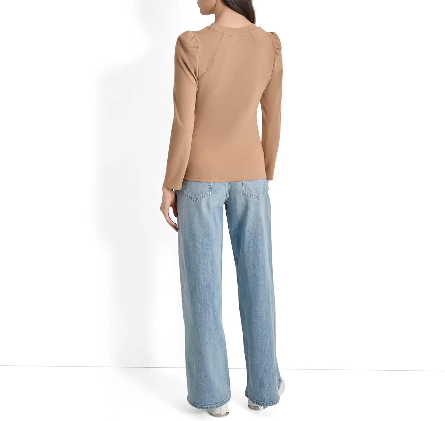 DKNY Women's Soft Comfortable Trendy Top