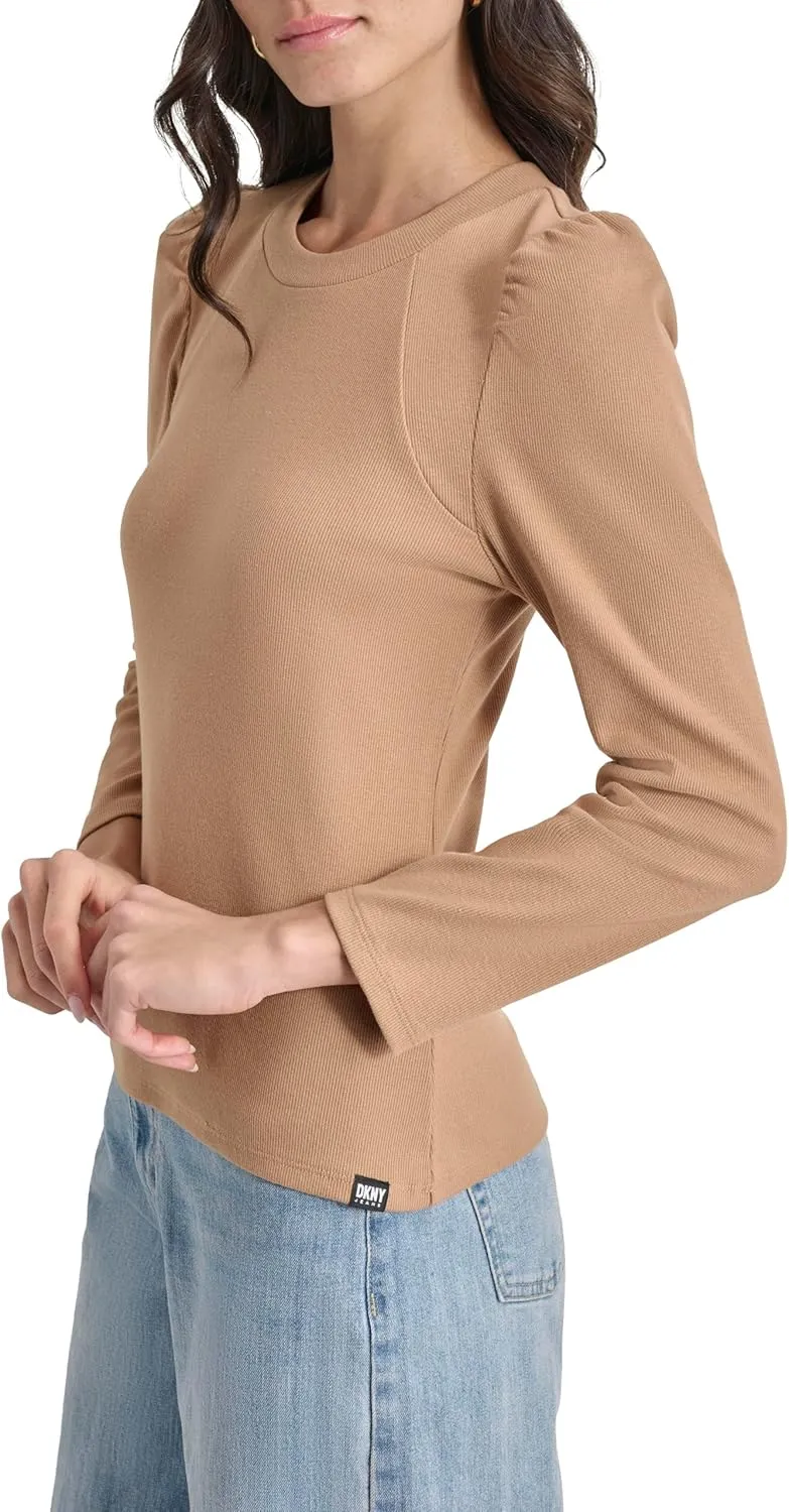 DKNY Women's Soft Comfortable Trendy Top