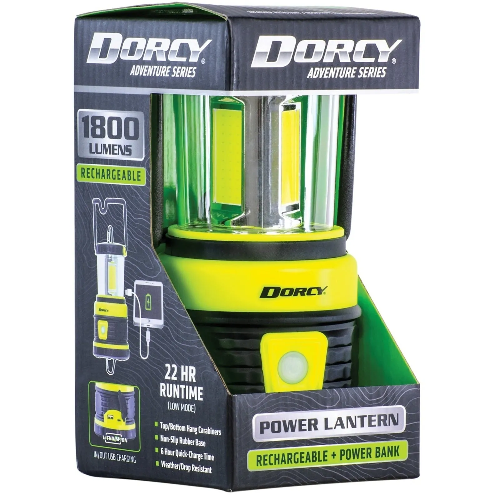 Dorcy 1800 Lumens Portable Camping Lantern