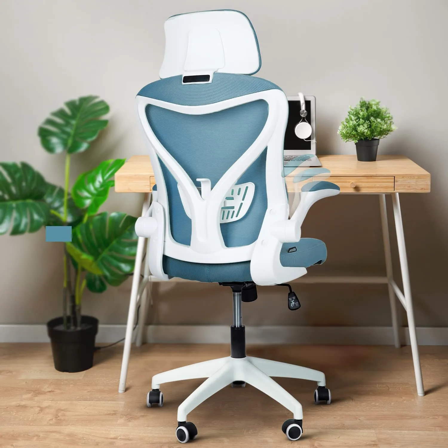 Drogo Marshal Pro Premium Ergonomic Office Chair for Work from Home, Flip-up Armrest