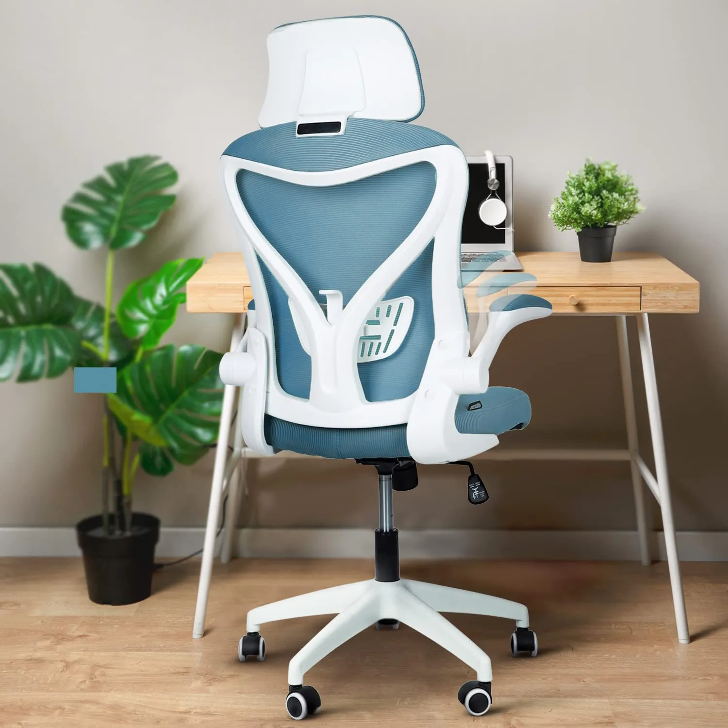 Drogo Marshal Pro Premium Ergonomic Office Chair for Work from Home, Flip-up Armrest