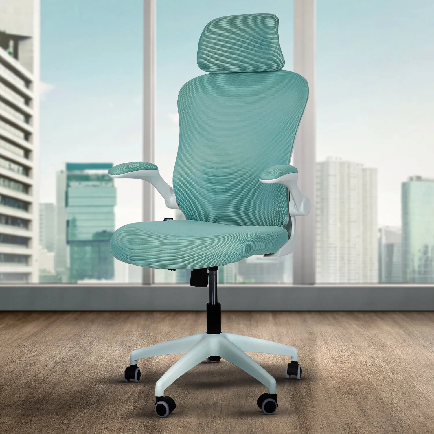 Drogo Marshal Pro Premium Ergonomic Office Chair for Work from Home, Flip-up Armrest