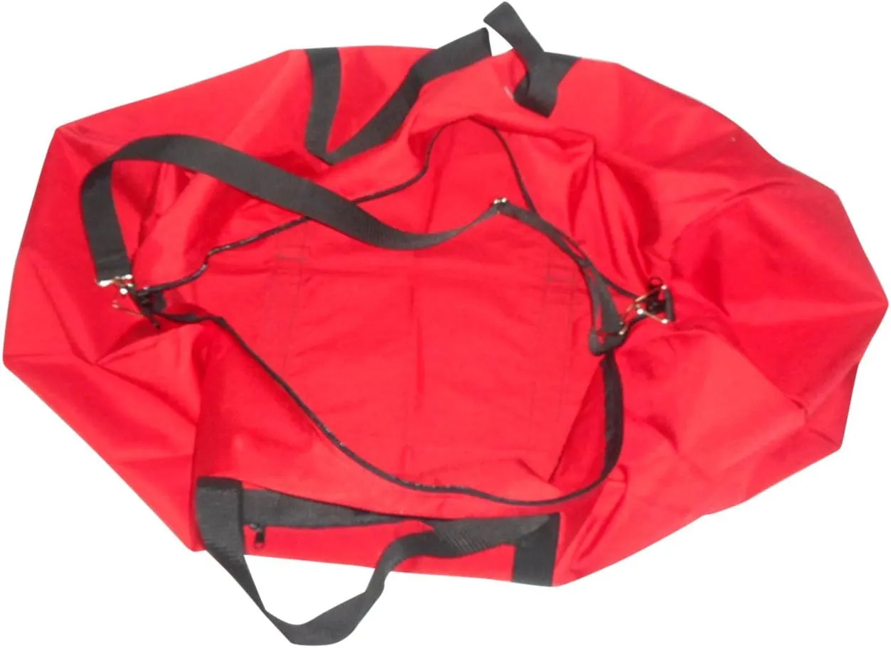 Duffle Bag Ex Extra Large 36 Inch Premium Firefighter Turnout Bag Made In USA. (Red)