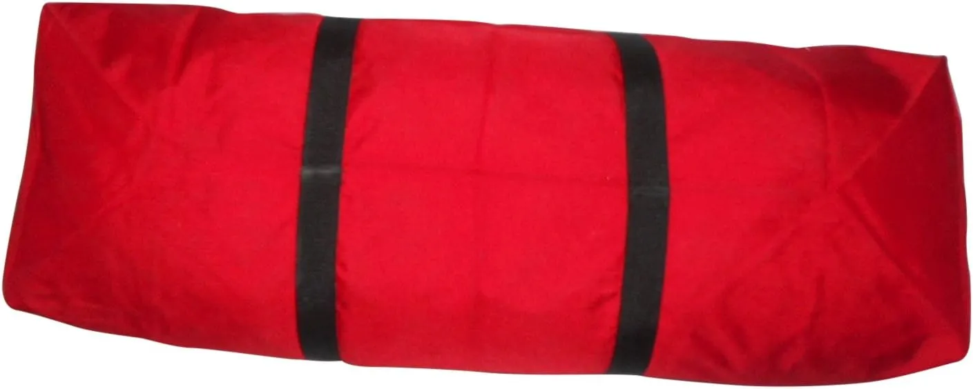 Duffle Bag Ex Extra Large 36 Inch Premium Firefighter Turnout Bag Made In USA. (Red)