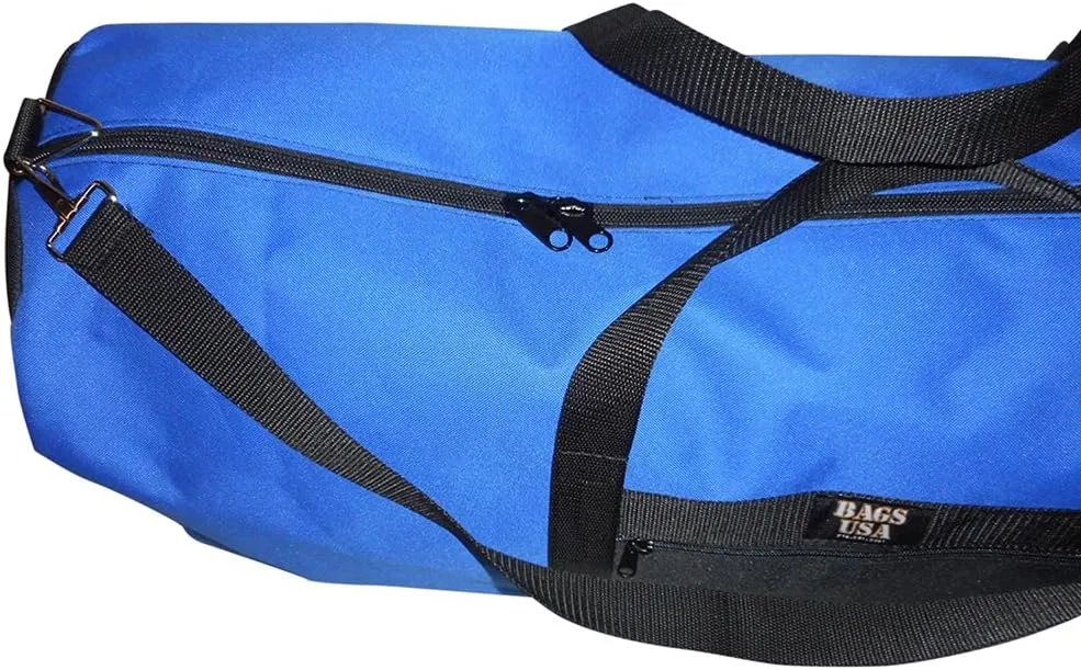 Duffle Bag Ex Extra Large 36 Inch Premium Firefighter Turnout Bag.Made In USA. (Blue/black)