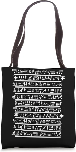 Egypt hieroglyph Tote Bag