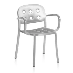 Emeco 1 Inch Aluminum Armchair