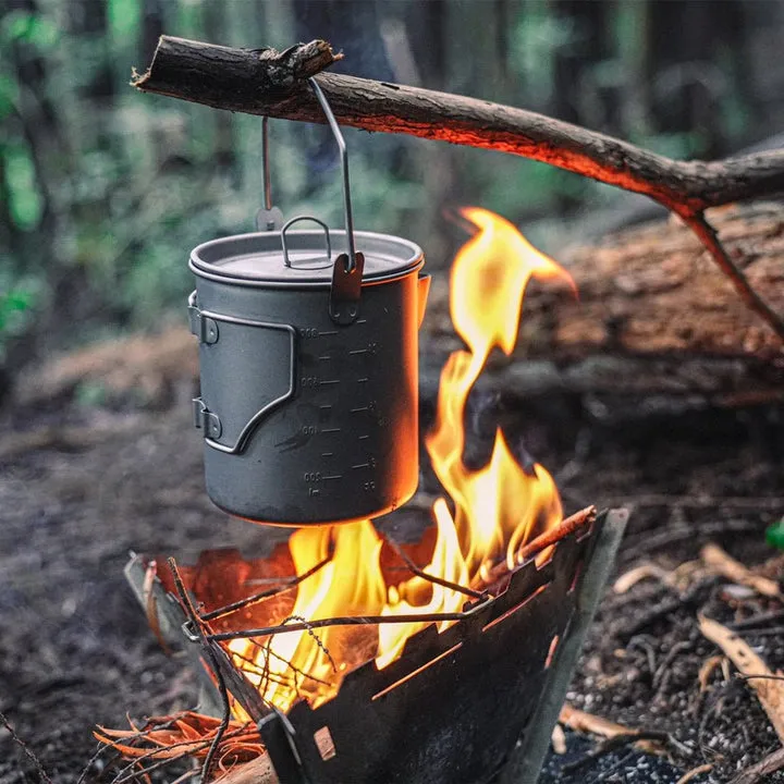 Encrypted Titanium Alti 0.9L Fire Maple Satisfaction guaranteed Pot