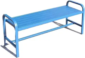 ENGENDER Outdoor Bench Park Chair Outdoor Bench Waterproof Rest Bench Open-air Community Leisure Bench Garden Bench (Color : C)