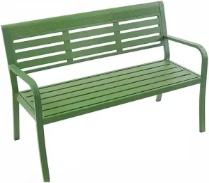 ENGENDER Outdoor Bench Park Chair Outdoor Bench Waterproof Rest Bench Open-air Community Leisure Bench Outdoor Backrest Chair Garden Bench (Color : B)